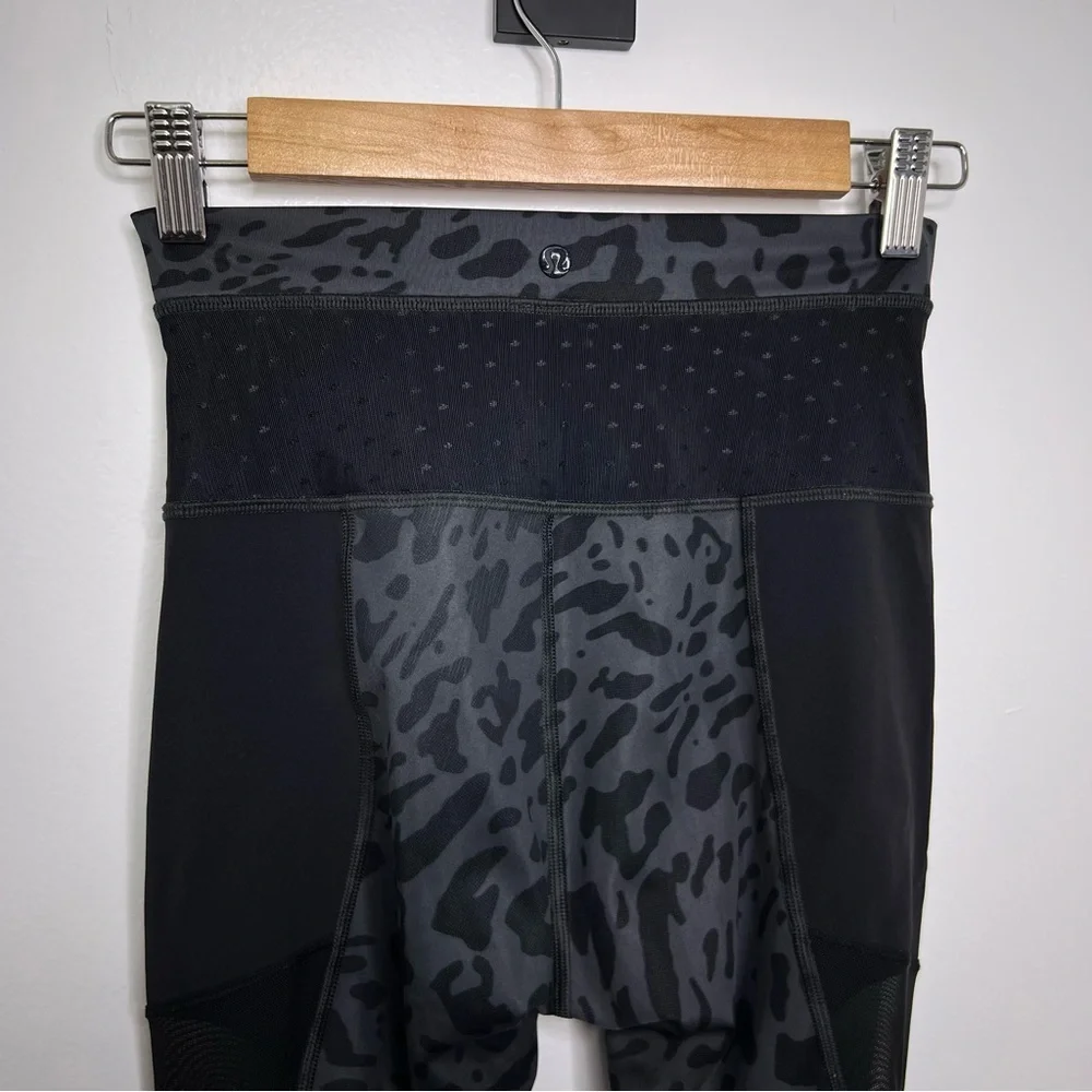 LULULEMON Just Breathe Animal Print Leggings